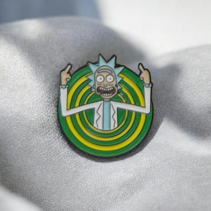 Пін Дід Рік (Rick and Morty), металевий